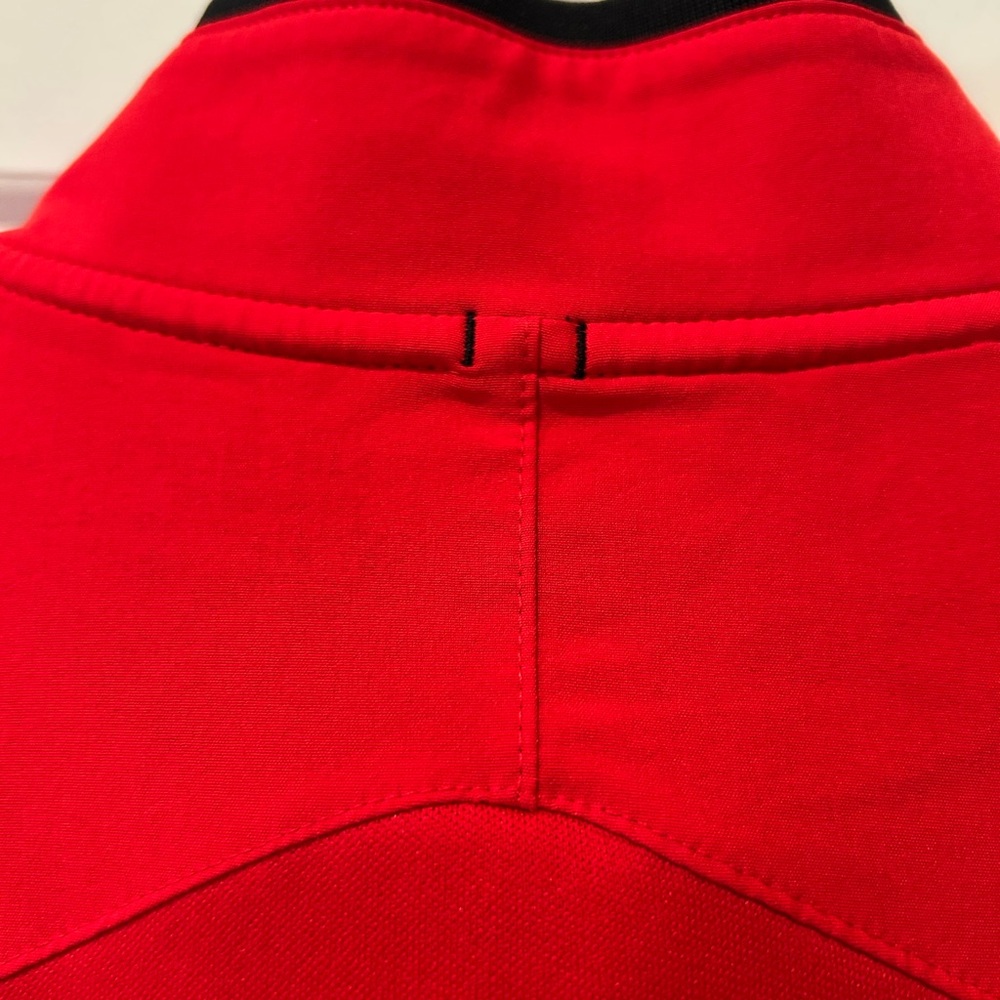 Nike Red Men's Ole Miss Qtr Zip Jacket - Picture 8 of 9